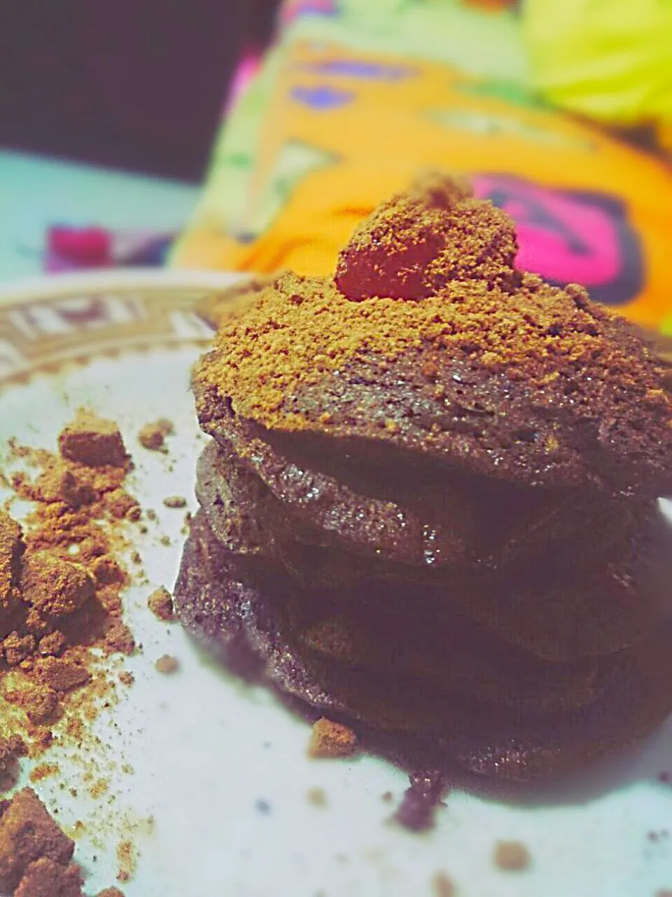 choco oatmeal pancake|nadira annishaさん