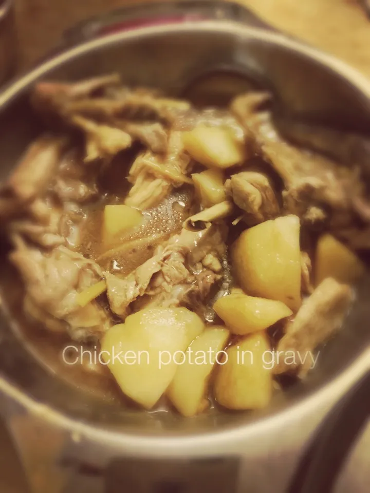 Chicken potato in gravy|Cranberries Cloriseさん