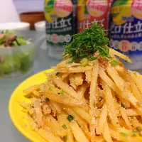 ゆりえさんの料理 明太バターポテト