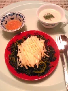 Snapdishの料理写真:軽い夜食＝私はシンデレラごはん（笑）|食楽猫＠過労死予備群さん