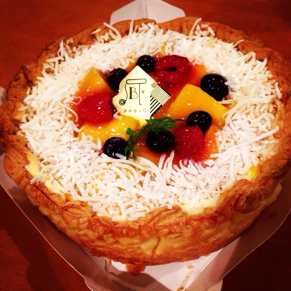 mango&coconut cheese tart|노도카^__^さん