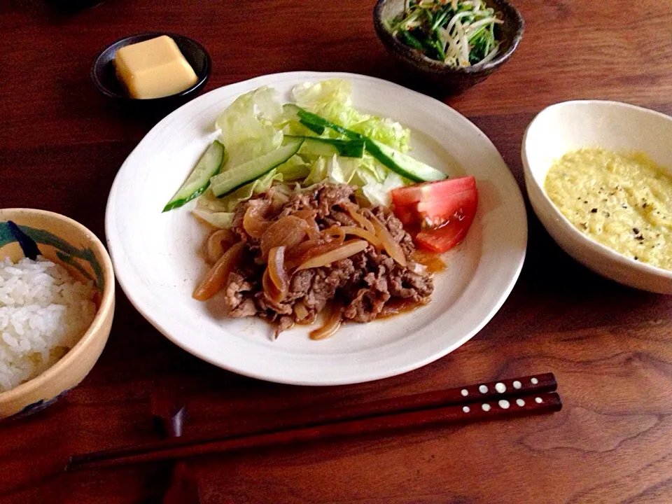 Snapdishの料理写真:今日の夕ご飯|河野真希さん