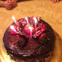 my second Black Forest Birthday Cake|Cranberries Cloriseさん