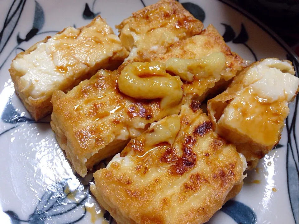 焼き厚揚げ|はっちぃさん