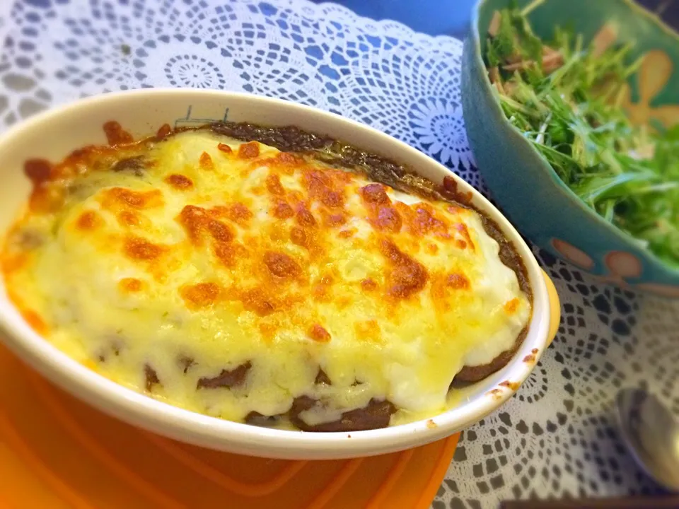 余ったカレーでドリア|ちゅんちゃんさん