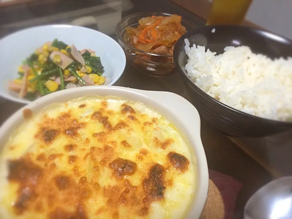 Snapdishの料理写真:今日の夜ご飯|xxxxさん