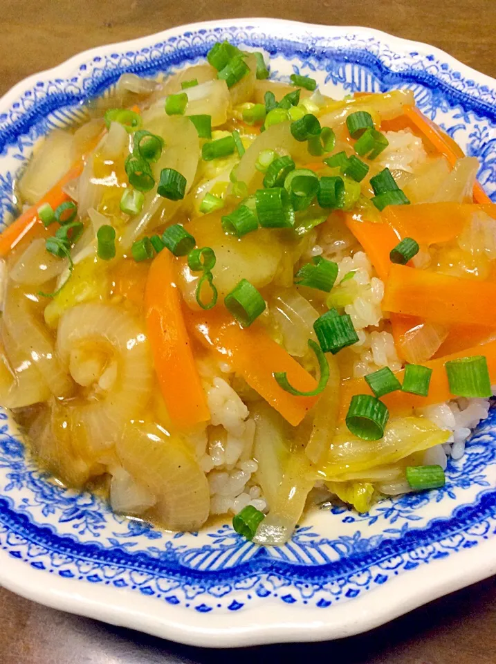 野菜あんかけ丼♫^_^|Norio Fukudaさん