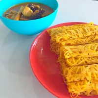 Roti Jala with Chicken Curry|Nurul Fathien Gazali Hrsさん