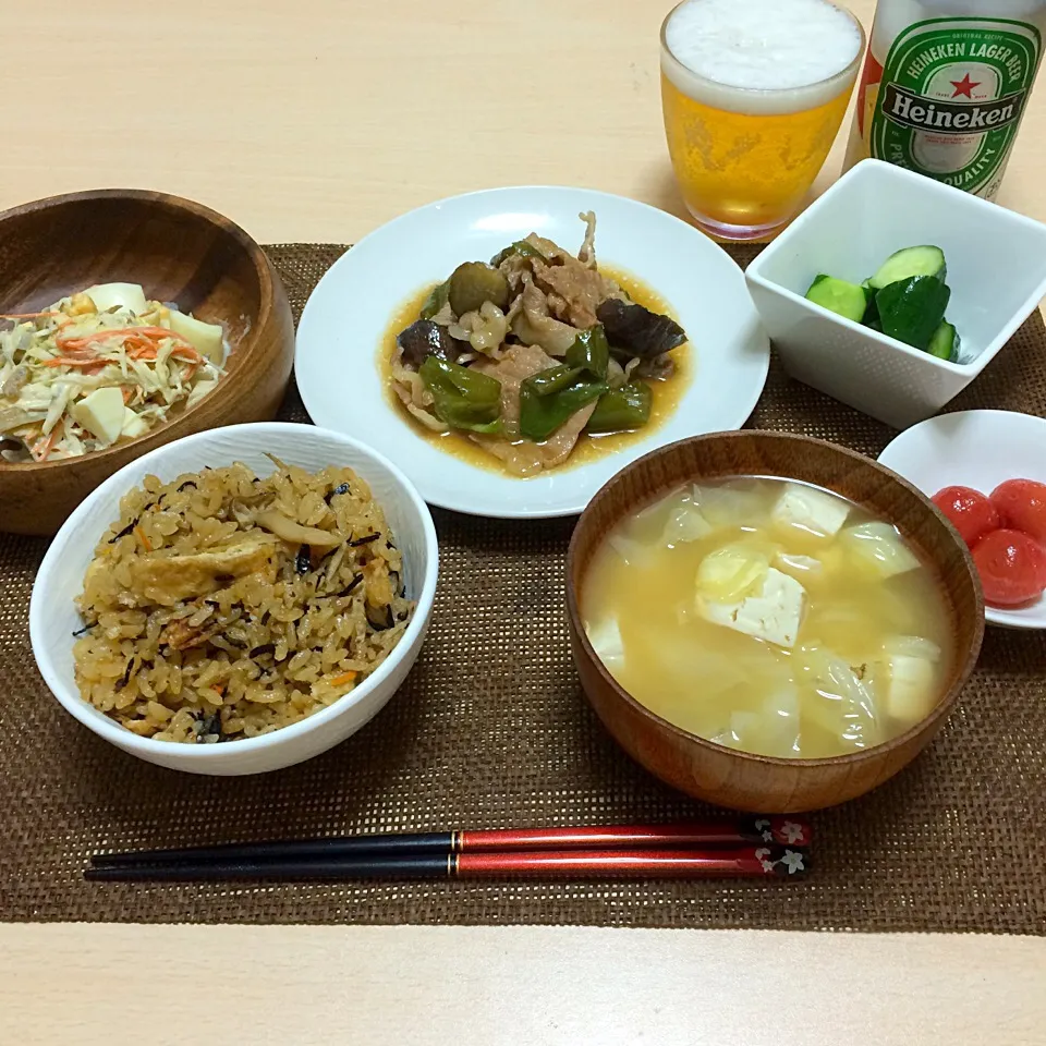 ７月４日夕食|かずよさん