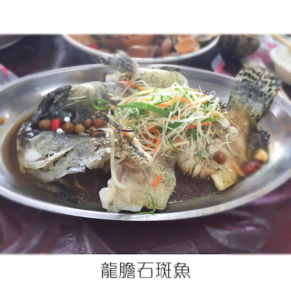 Snapdishの料理写真:龍膽石斑魚|手牽手一起過好日子。さん