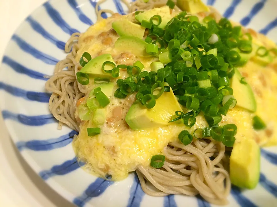 簡単スタミナたっぷり ぶっかけトロロ蕎麦|gintanさん