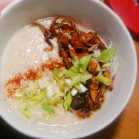 Snapdishの料理写真:chicken teriyaki porridge|nadira annishaさん