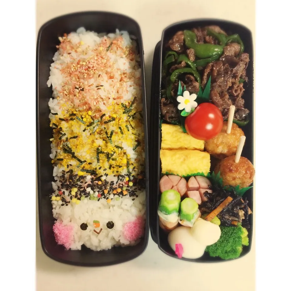 Snapdishの料理写真:旦那さんのお弁当|ゆ◎◯◎☆さん