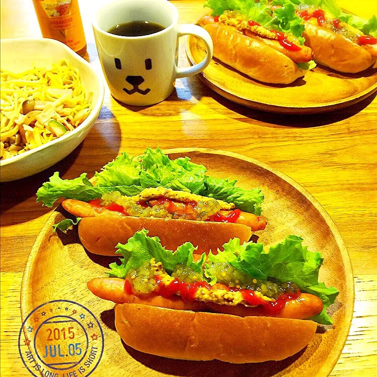 Snapdishの料理写真:朝ごパン〜🍴|まんぞーさん