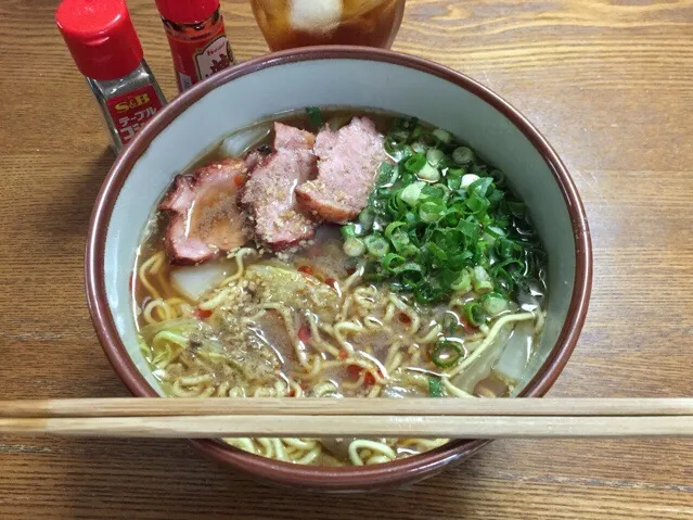 マルちゃん正麺🍜、醤油味❗️٩꒰ʘʚʘ๑꒱۶✨|サソリさん