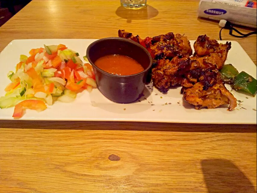 Grilled Chicken & Salad @ Manhattan Fish|FooDin'sさん