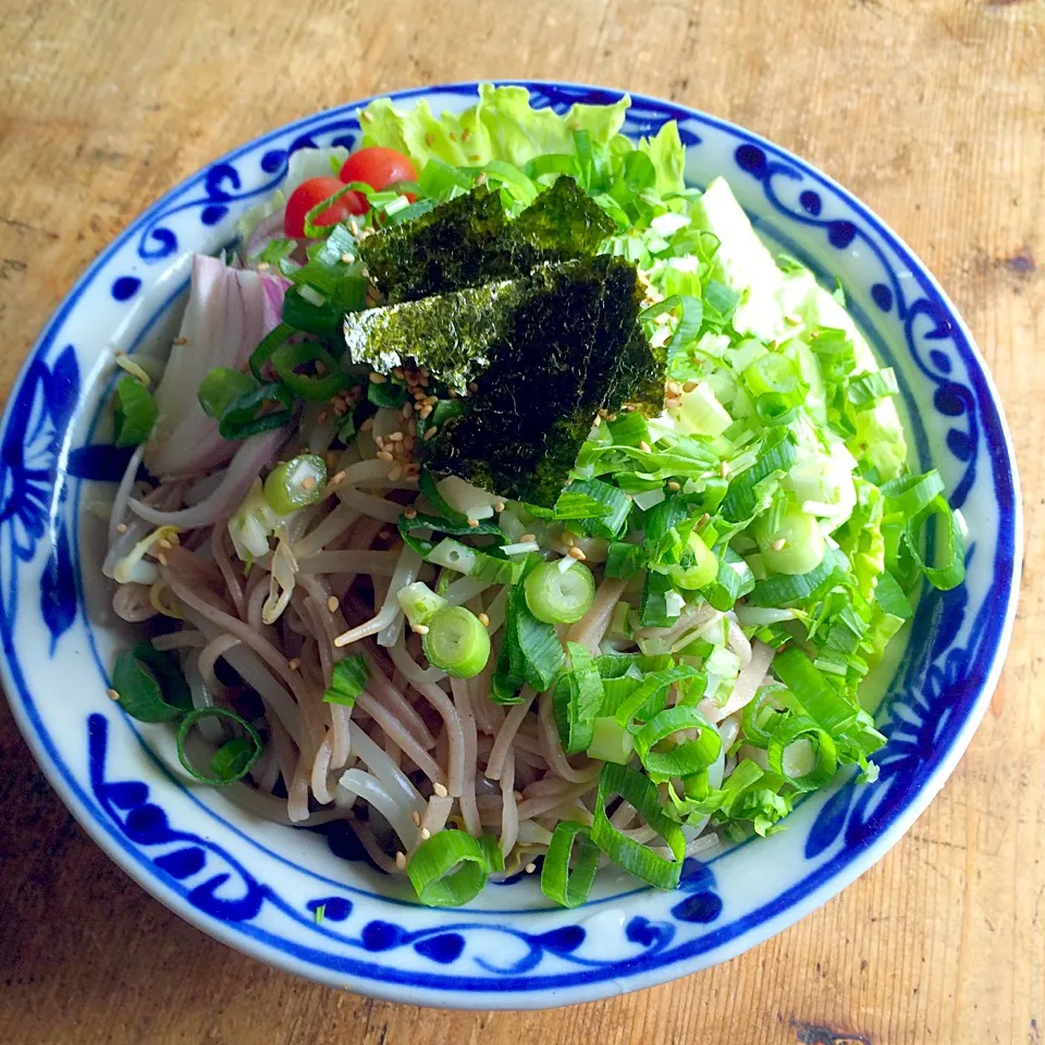 豆腐ぶっかけのサラダ蕎麦‼︎|Yoshinobu Nakagawaさん