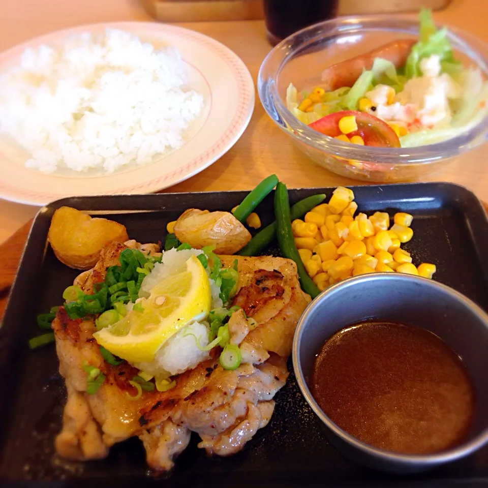 Chiken steak Wafu premiun|Rhiromi Oliveiraさん