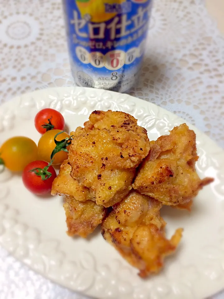 Snapdishの料理写真:咲きちゃんさんの料理 うちのザンギ🐔|まぁちゃんさん