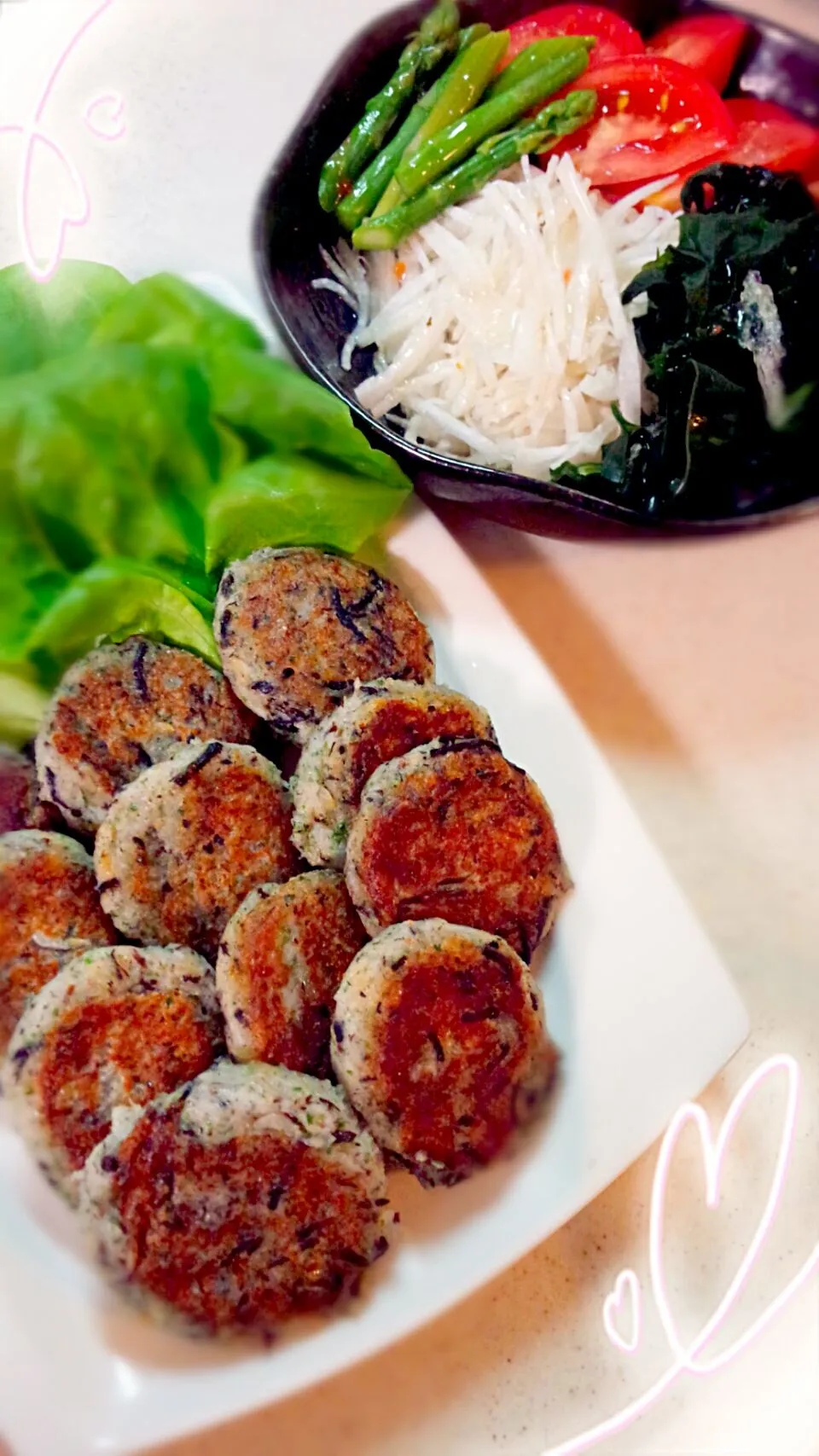 ゆっこの釜揚げひじきと桜海老の薩摩揚げ♡を干しエビで♪|ゆっこさん