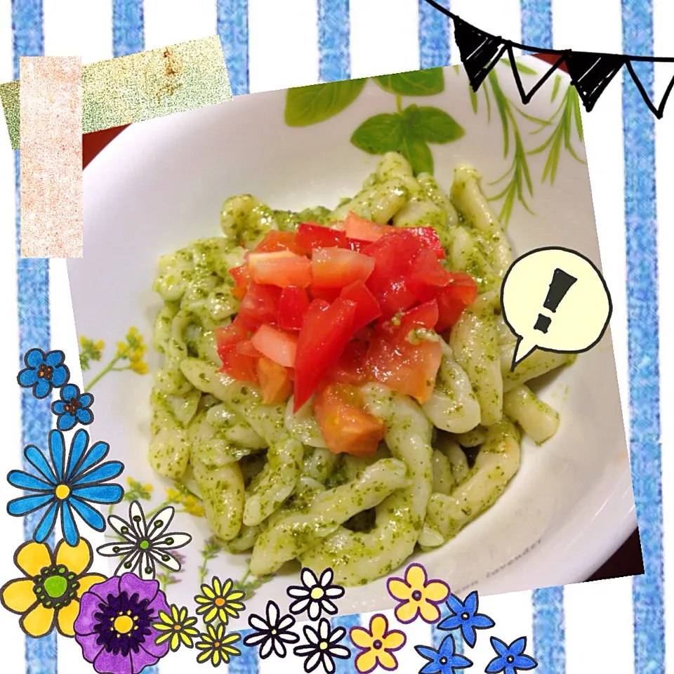 Cedro🍋さんの料理 久々の手打ちパスタ トロフィエ✨ もっちもち💕|hannahさん