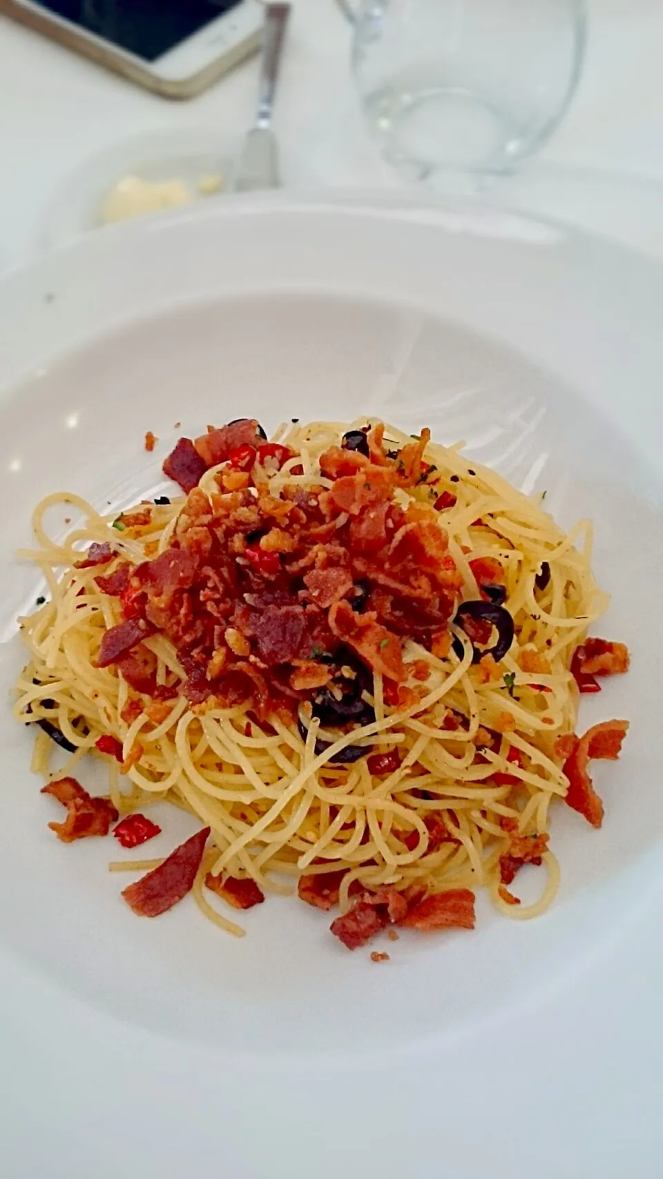 spaghetti crispy bacon|Ratta Dakzさん