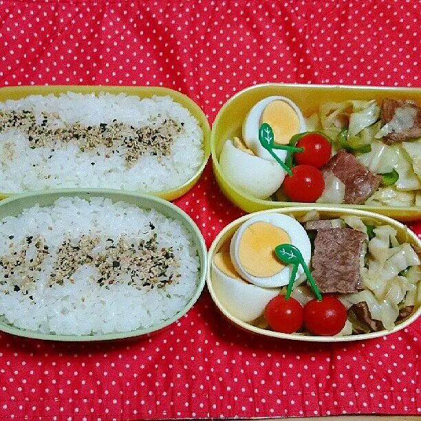 7/6(月)の二人弁当🍱|ふみぃさん