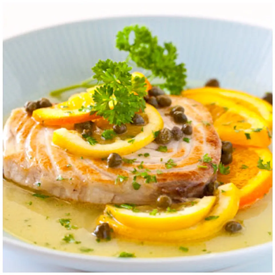 Fish Fillet with olive oil and lemon sauce|Mariadeenahさん