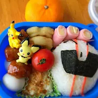 仮面ライダーマッハのキャラ弁|いちごさん