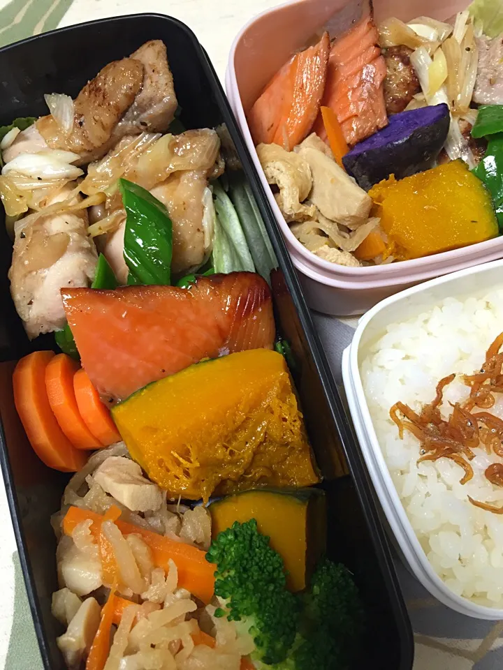 Snapdishの料理写真:今日のお弁当|chiinaさん