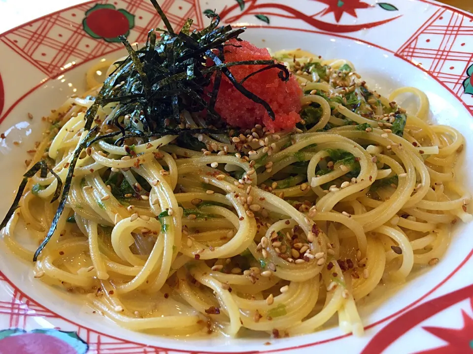 明太子と生海苔のクリームパスタ♪|tku🍅🍝🍜🍝🍜🍝🍅さん