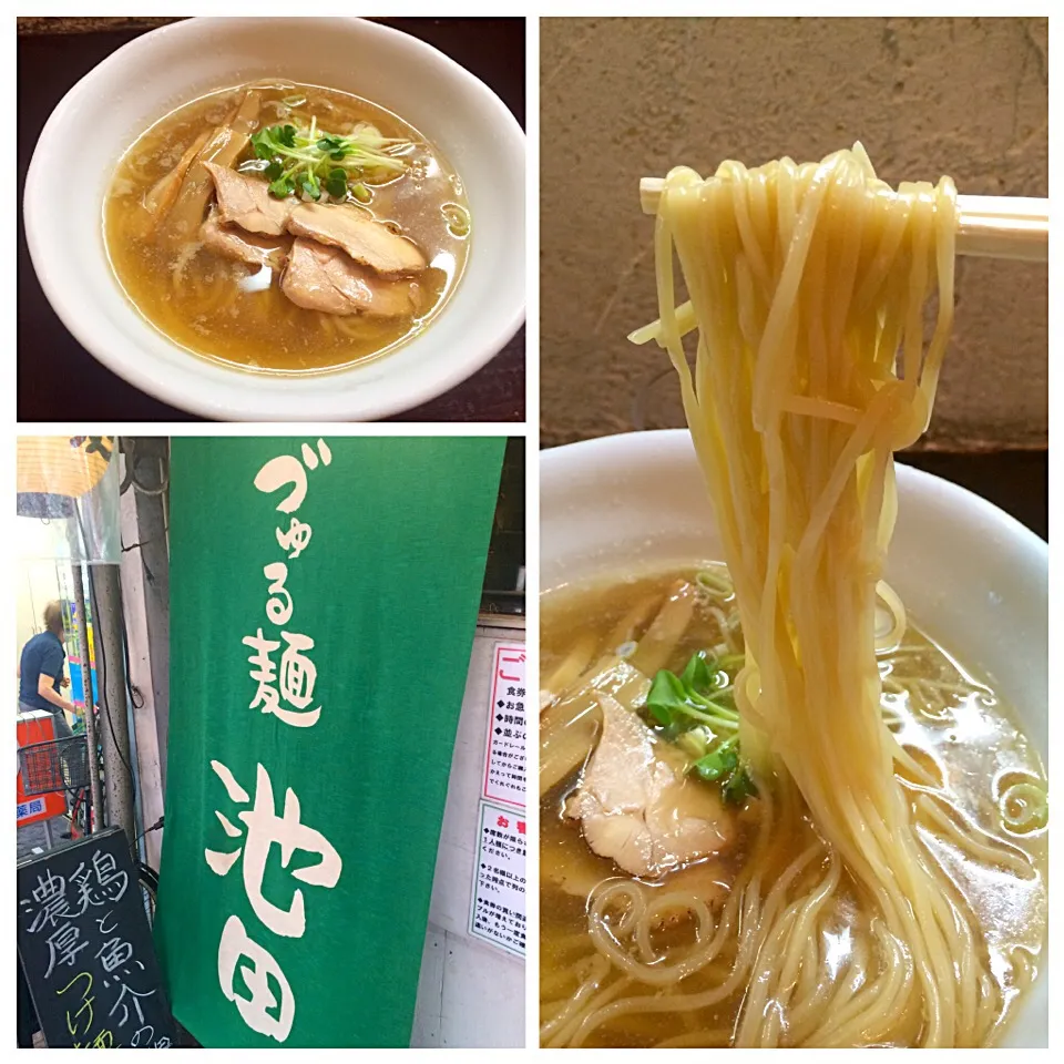 冷やし煮干ラーメン@目黒・じゅる麺 池田|juneshunさん