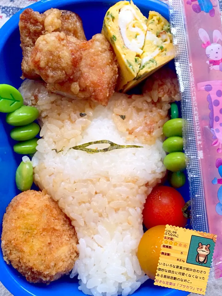 Snapdishの料理写真:Lunch box☆patches( ˊ̱˂˃ˋ̱ )ぶちなめこ|🌈Ami🍻さん