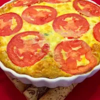 Garden Vegetable & Goat Cheese Frittata|idgara000さん