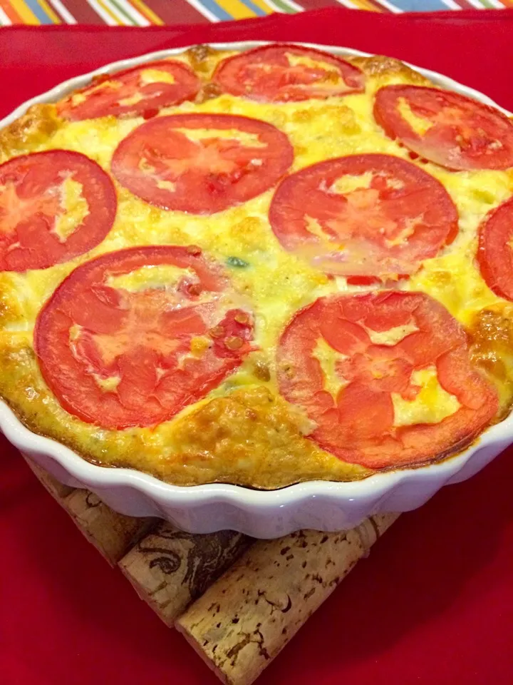 Garden Vegetable & Goat Cheese Frittata|idgara000さん