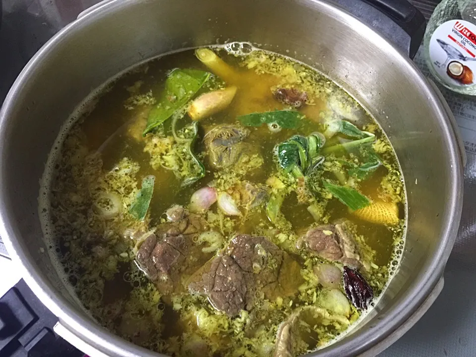 Sate padang on progress|yeni kartikasariさん