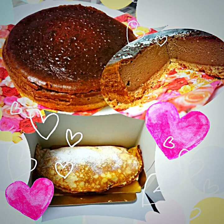 Snapdishの料理写真:ずっしり濃厚チョコレートケーキ|えりさん