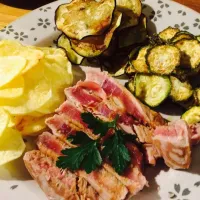 Tuna and vegetables chips|thebigfattheoryさん