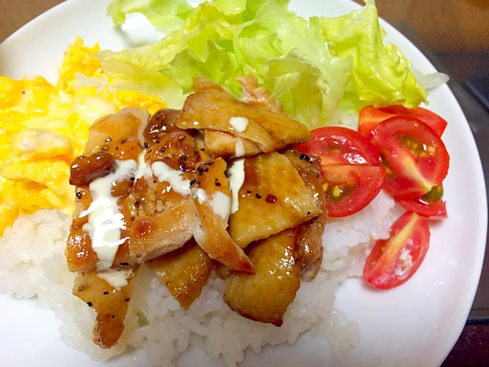 Snapdishの料理写真:照り焼きチキンボール|えりさん