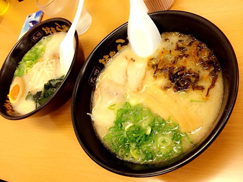 Snapdishの料理写真:ばさらかラーメン 塩豚骨ラーメン|Ａｋａｒｉ♡さん