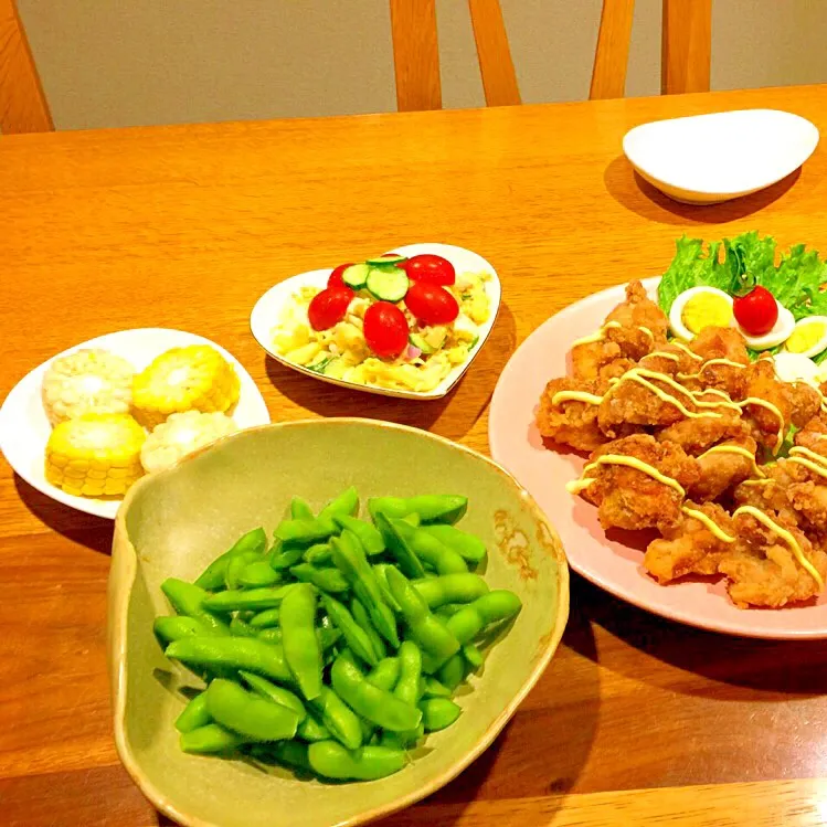 Snapdishの料理写真:晩メシ〜🍴|まんぞーさん