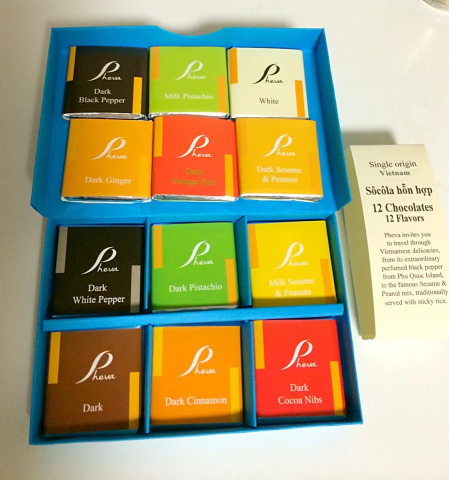 ベトナムお土産💝12Chocolates 12Flavors🍫|Ryokoさん