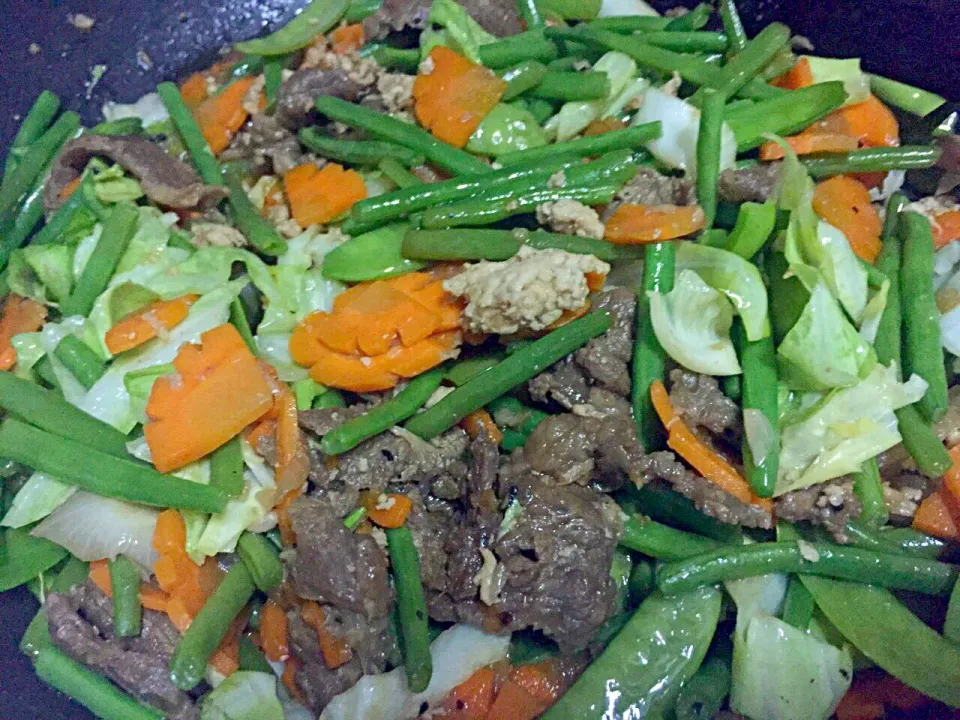 My version of Beef Stir Fried Veggies|Irene Lee Del Rosarioさん