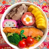 Snapdishの料理写真:今日の息子のお弁当2015/07/07