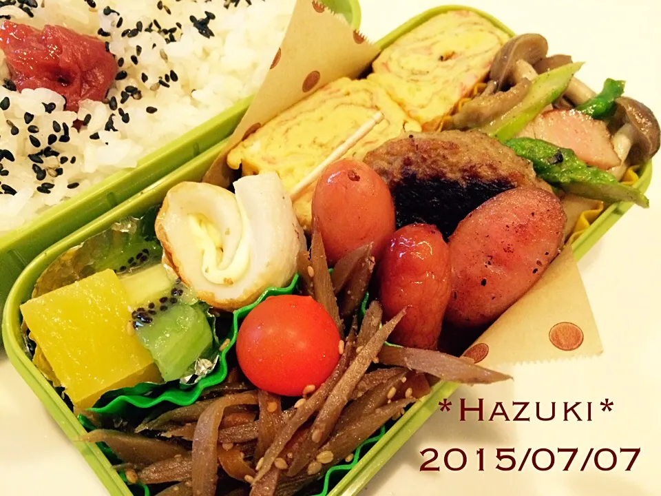 高校生息子弁当|Hazukiさん