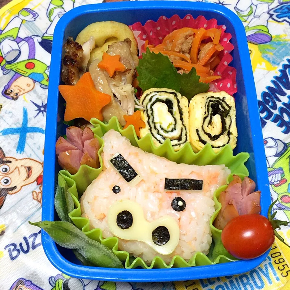 Snapdishの料理写真:ぶりぶりざえもん弁当*|kozuさん