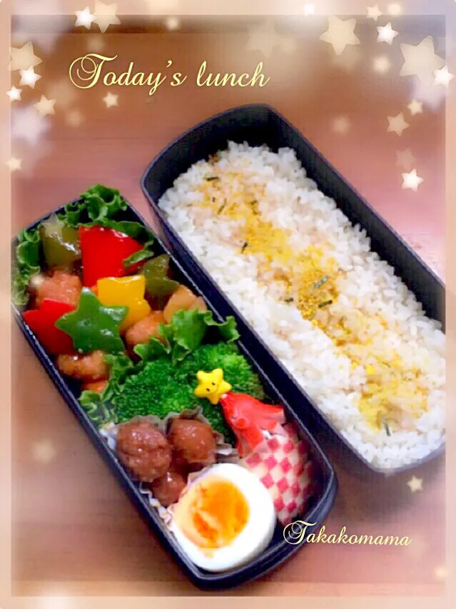 ⭐️弟のお弁当〜今日は七夕だよ〜⭐️|たかこママさん