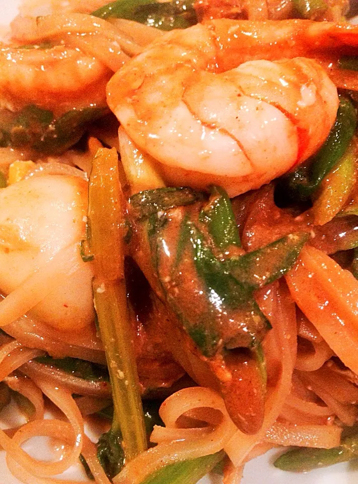 Shrimp with rice noodles|Peter Simonさん