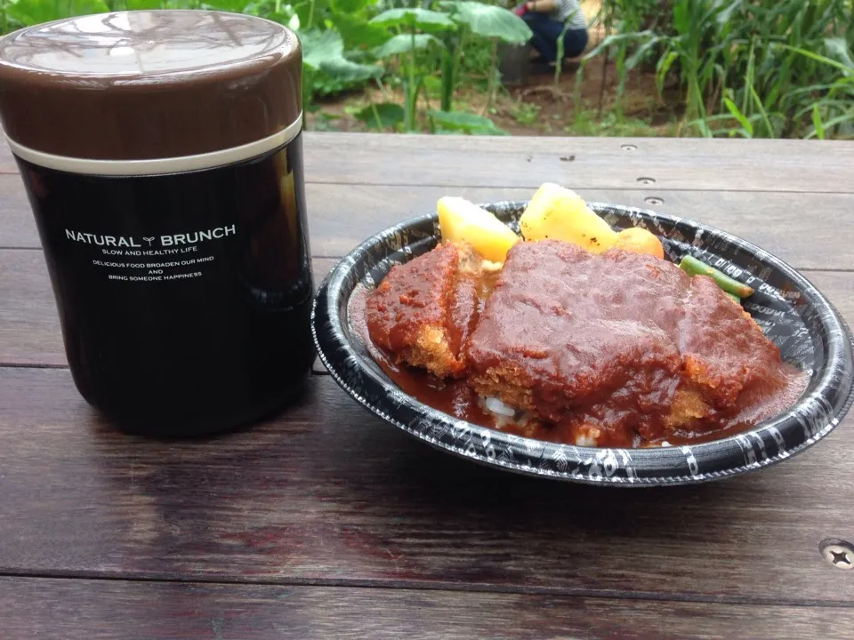 メンチカツれつ丼490円|PegaOさん