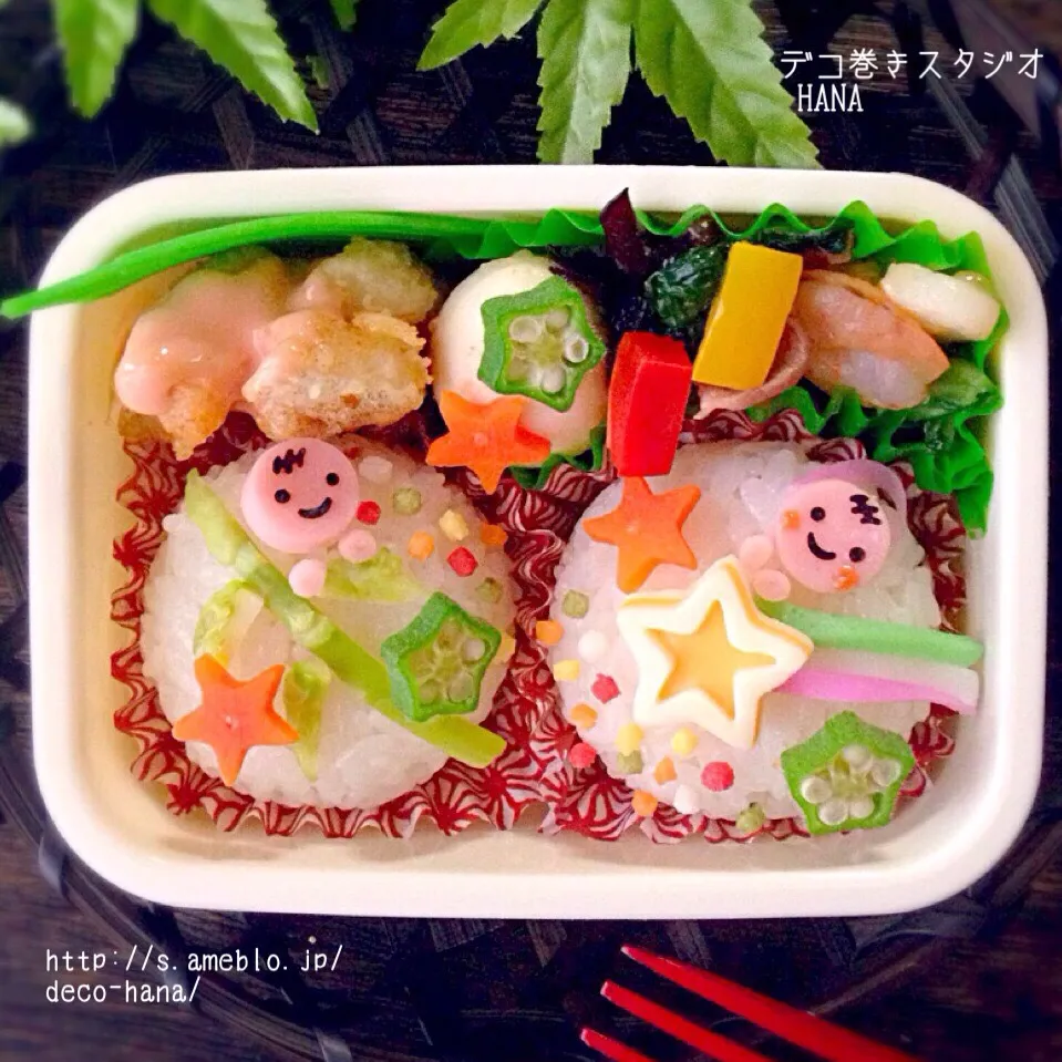 願いごとが叶いますように✨七夕の子ども弁当|さとみ (satomi_foodart)さん